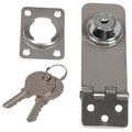 Whitecap Locking Hasp - 304 Stainless Steel - 1" x 3" — marine latches