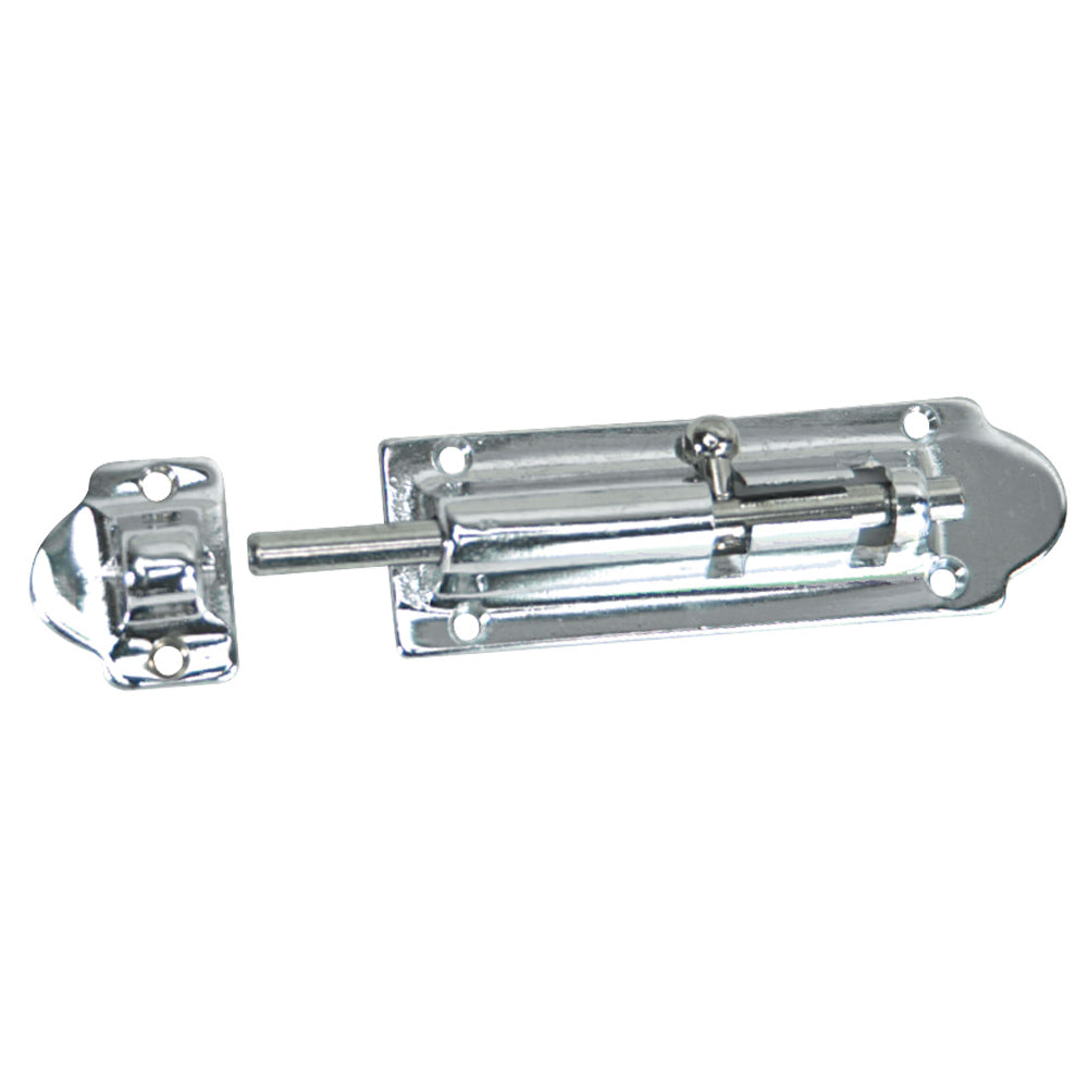 Whitecap Barrel Bolt - CP/Brass - 2-1/2" — marine latches