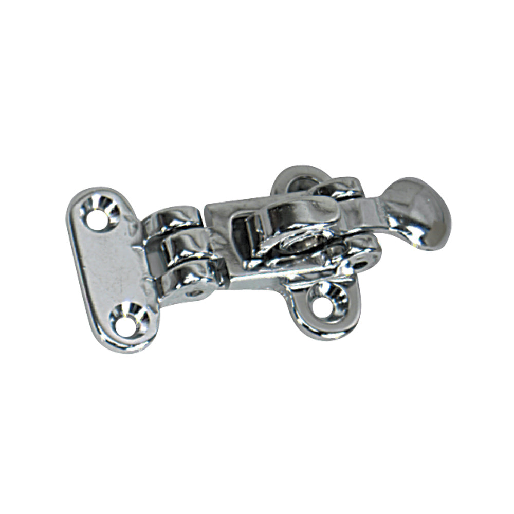 Whitecap Anti-Rattle Hold Down - CP/Brass — marine latches