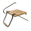 Whitecap Teak Swim Platform w/Ladder f/Outboard Motors — marine swim platforms