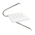 Whitecap White Poly Swim Platform f/Outboad Motors — marine swim platforms