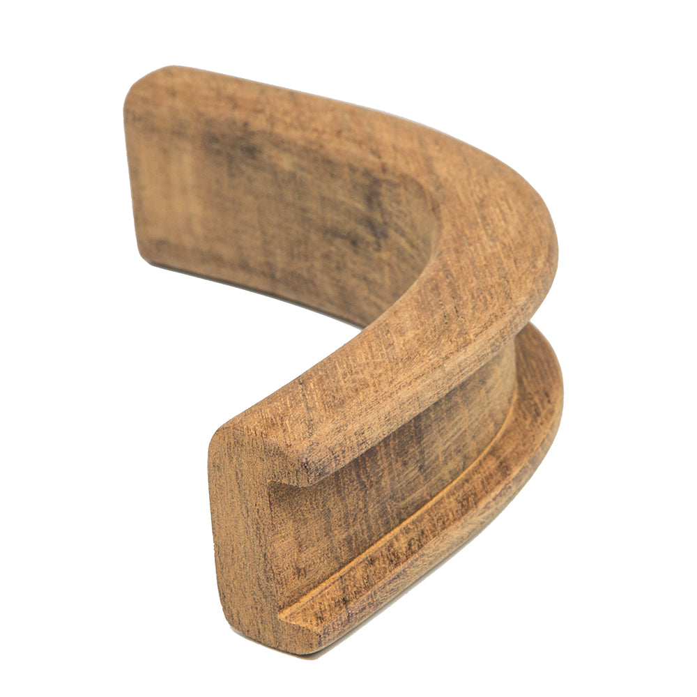 Whitecap Teak Track Inside Corner Molding - 3/4" — marine teak