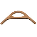 Whitecap Teak Track Corner w/Hand Hold Molding - 3/4" — marine teak