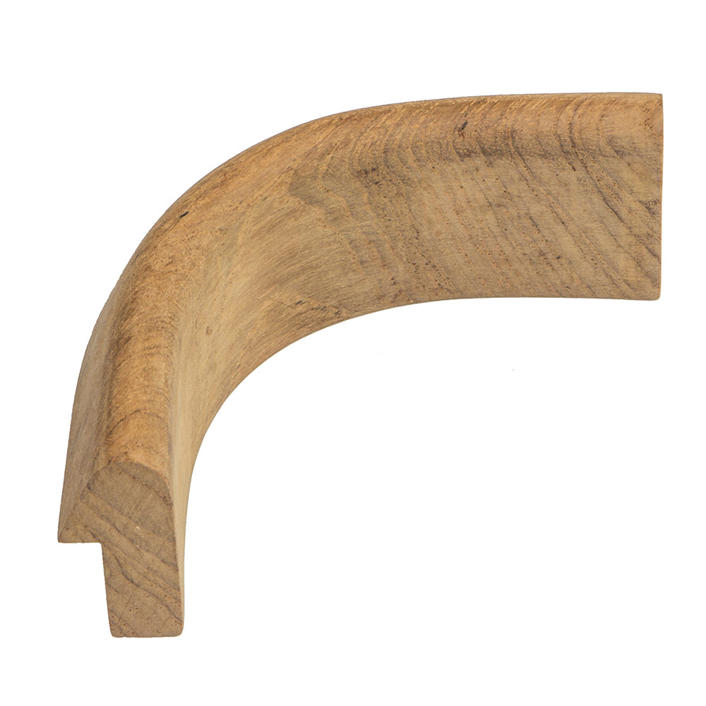 Whitecap Teak Rail Inside Corner Molding — marine teak