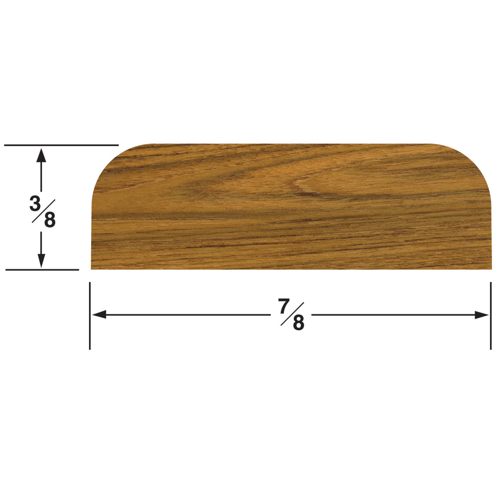 Whitecap Teak Batten - 7/8"W — marine teak