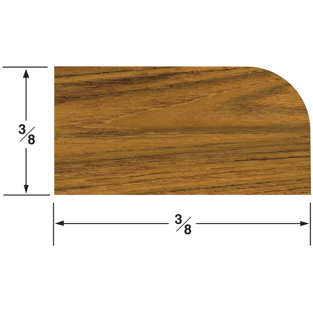 Whitecap Teak Stop Molding Small - 5' — marine teak