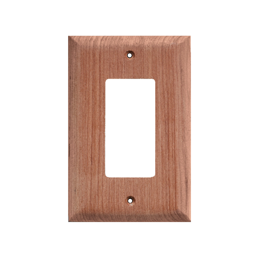 Whitecap Teak Ground Fault Outlet Cover/Receptacle Plate — marine teak