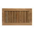Whitecap Teak Louvered Insert - 16" x 9-1/8" x 3/4" — marine teak