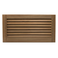 Whitecap Teak Louvered Insert - 9-3/8" x 18" x 3/4" — marine teak