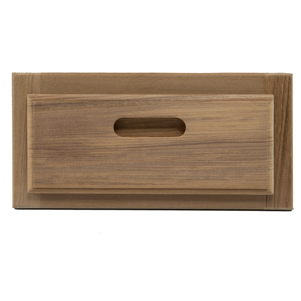 Whitecap Teak Drawer/Door Front & Frame - 12"W x 6"H — marine teak
