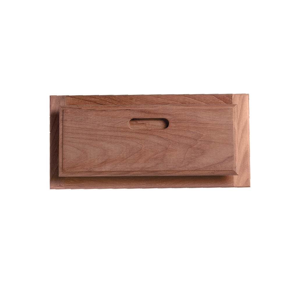 Whitecap Teak Drawer/Door Front & Frame - 15"W x 7"H — marine teak