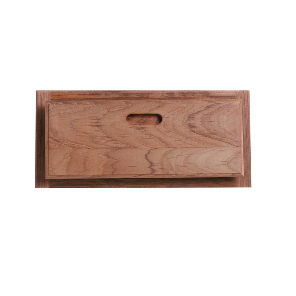 Whitecap Teak Drawer/Door Front & Frame - 18"W x 8"H — marine teak