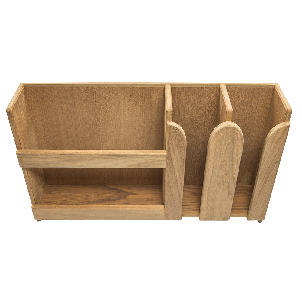 Whitecap Teak Dish/Cup Holder — marine teak