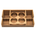 Whitecap Teak Bar Rack — marine teak