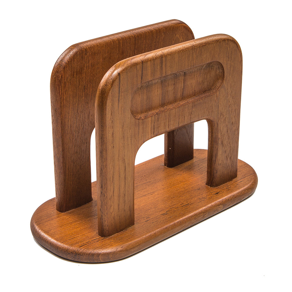 Whitecap Teak Traditional Napkin Holder — marine teak