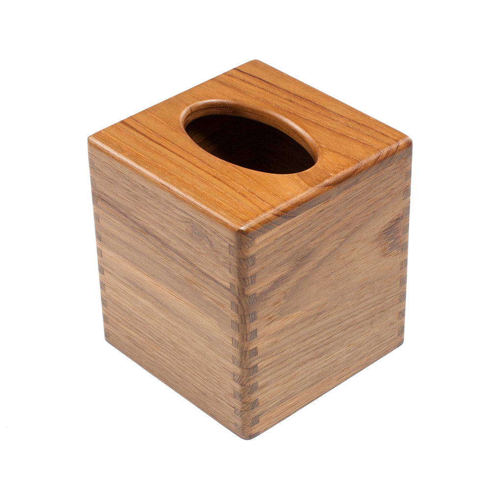 Whitecap Teak Tissue Box Holder — marine teak
