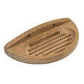 Whitecap Teak Oval Soap Dish — marine teak