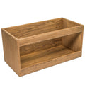 Whitecap Teak Hardcover Book Rack — marine teak