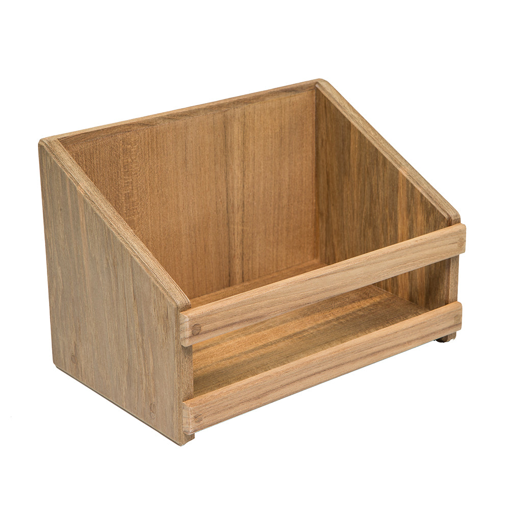 Whitecap Teak CD Rack — marine teak