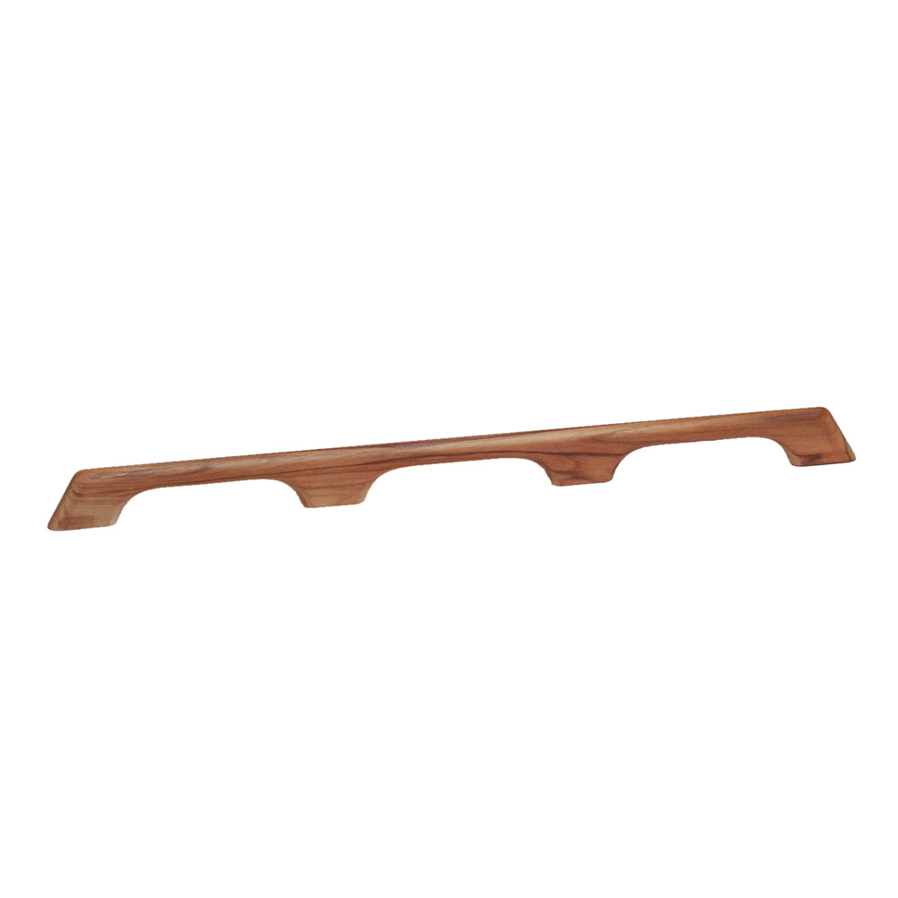 Whitecap Teak Handrail - 3 Loops - 33"L — marine grab handles