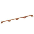 Whitecap Teak Handrail - 4 Loops - 43"L — marine grab handles