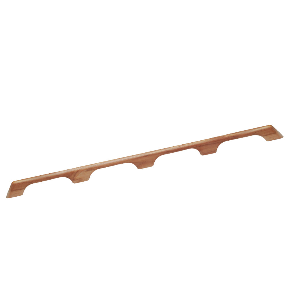 Whitecap Teak Handrail - 4 Loops - 43"L — marine grab handles