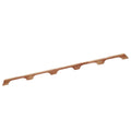 Whitecap Teak Handrail - 5 Loops - 53"L — marine grab handles