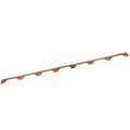 Whitecap Teak Handrail - 7 Loops - 73"L — marine grab handles