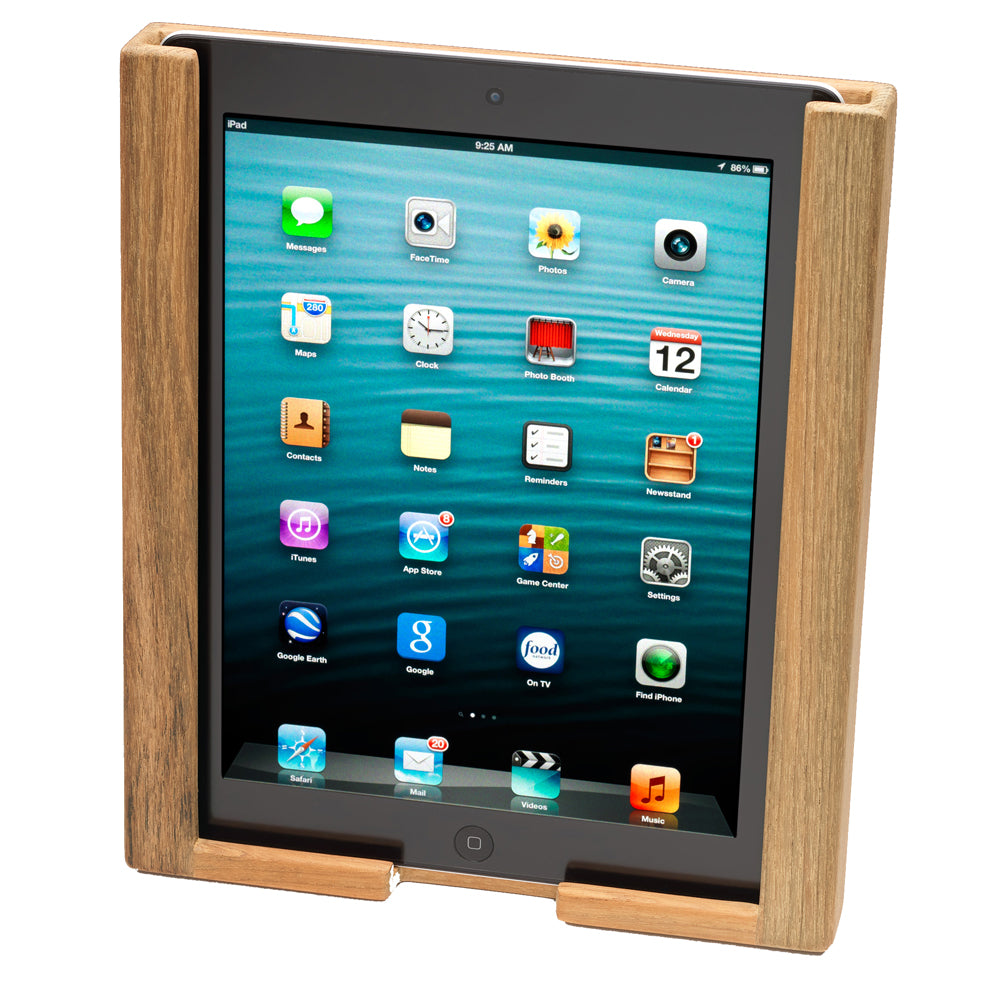 Whitecap Teak iPad Holder — marine teak