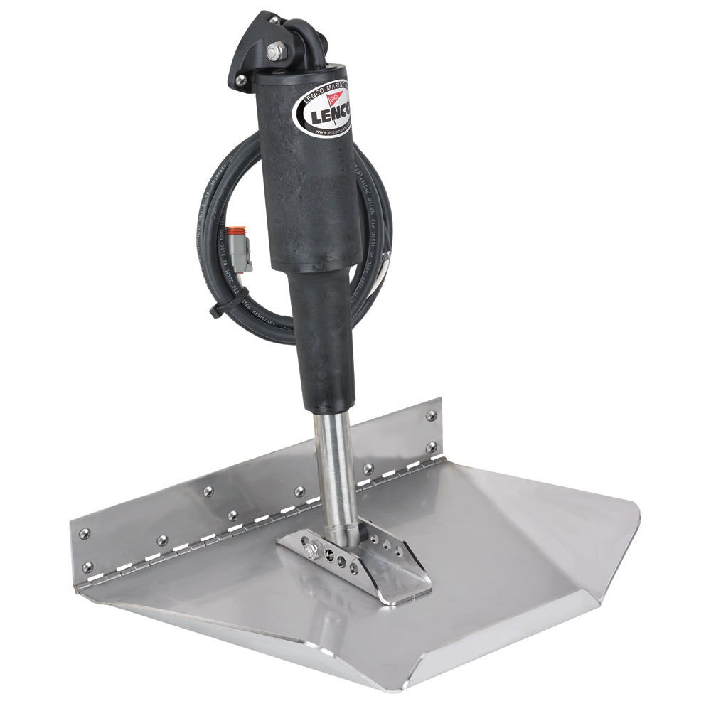 Lenco Marine Lenco 9" x 14" Airboat Trim Tab Kit w/o Switch — marine trim tabs