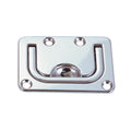 Perko Flush Lifting Handle - Chrome Plated Zinc - 3" x 2-¼" — marine latches