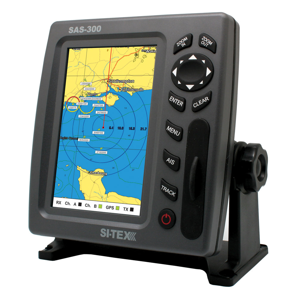 SI-TEX SAS-300 AIS Class B Transceiver - Display Only f/Use w/Existing AIS — marine ais systems