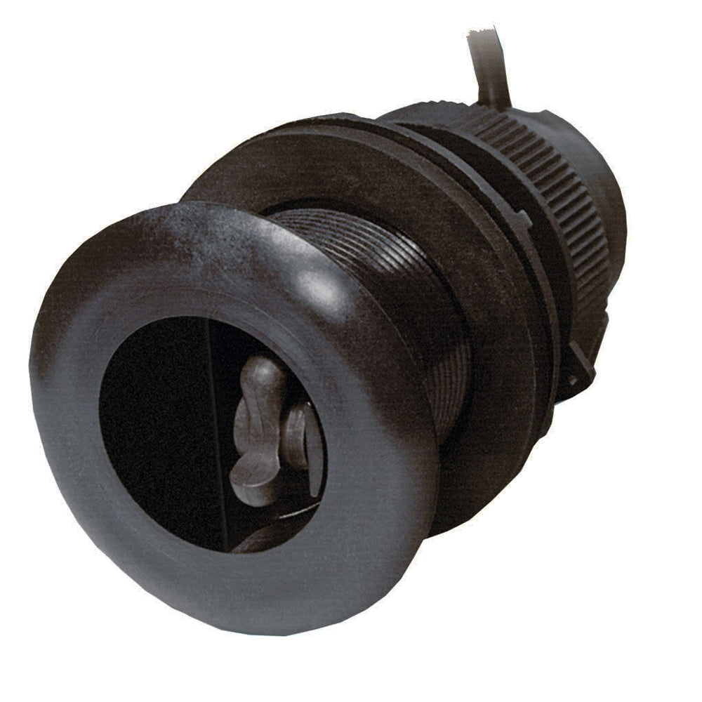 Raymarine DST800 Nylon Thru Hull Transducer Depth, Temp, Speed — marine transducers