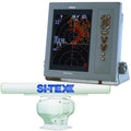 SI-TEX Professional Dual Range Radar w/12kW 4.5' Open Array - 10.4" Color TFT LCD Display — marine radars