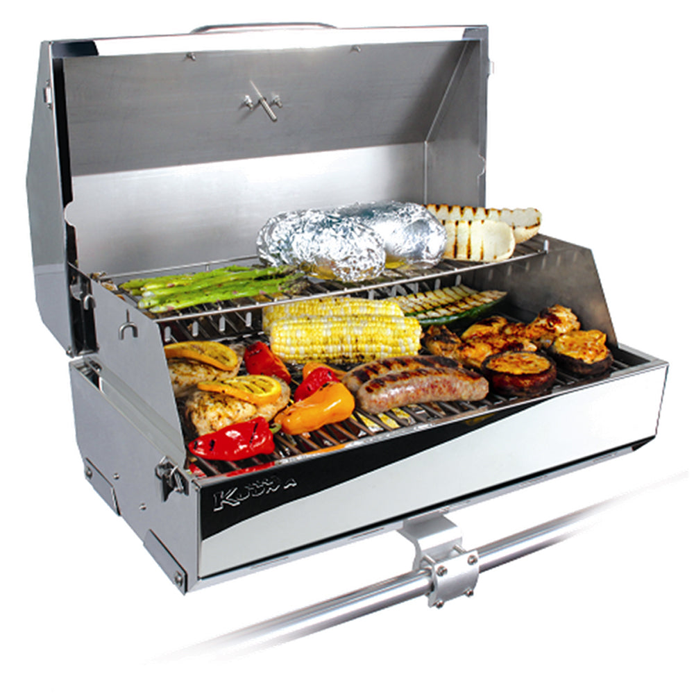 Kuuma Products Kuuma Elite 316 Gas Grill — marine deck / galley