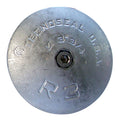 Tecnoseal R3 Rudder Anode - Zinc - 3-3/4" Diameter — marine anodes