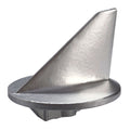 Tecnoseal Trim Tab Anode - Aluminum - Short - Mercury 50HP — marine anodes