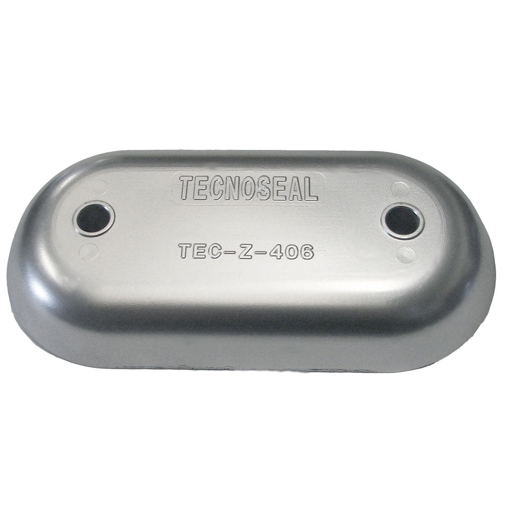 Tecnoseal Z406 Hull Plate Anode - Zinc — marine anodes