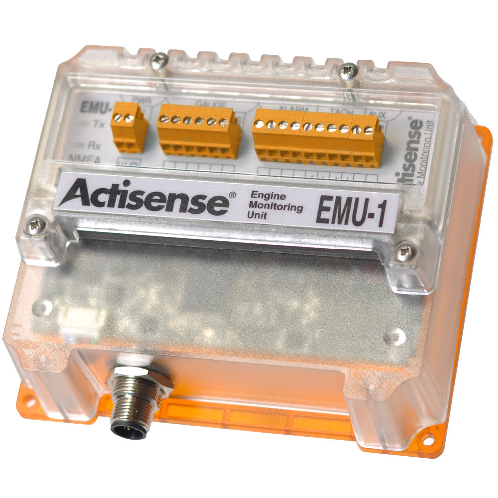 Actisense NMEA 2000 Engine Monitoring Unit - Analog to NMEA2000 Engine Gateway — marine nmea cables & sensors