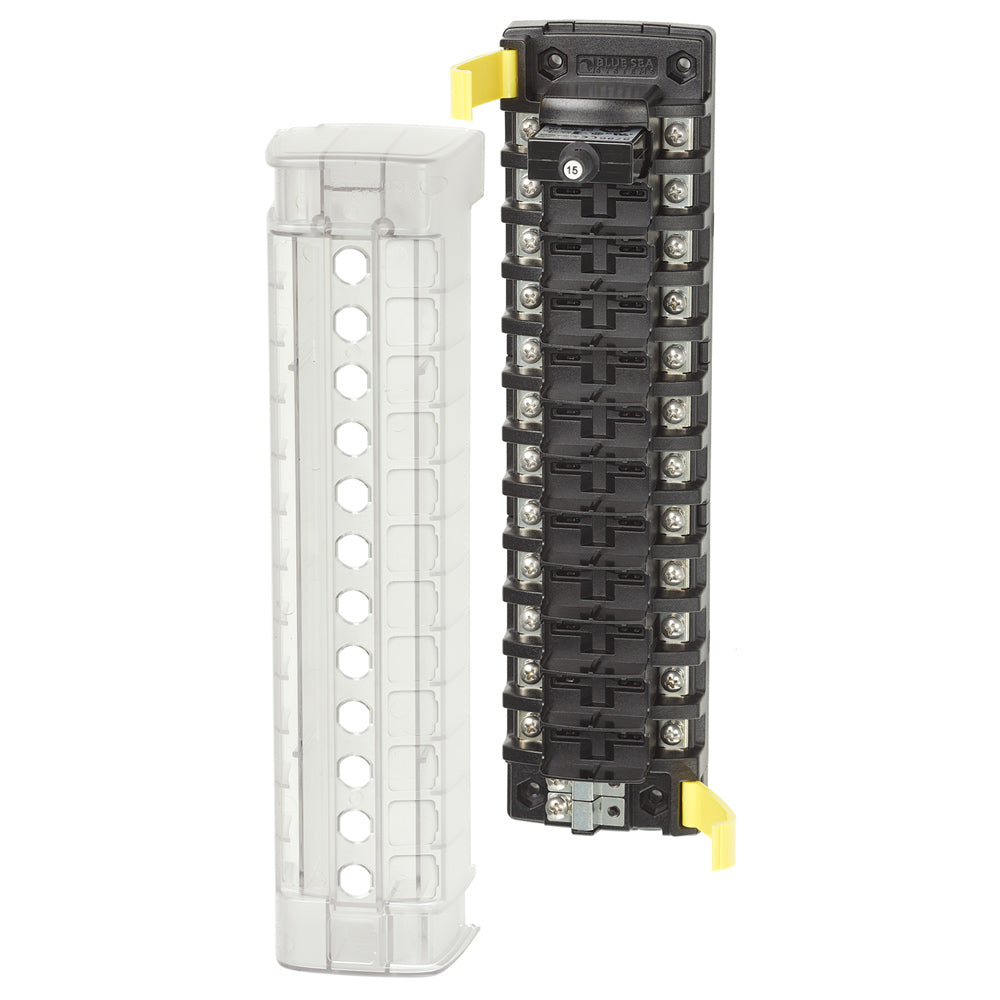Blue Sea Systems Blue Sea 5051 ST CLB Circuit Breaker Block - 12 Position — marine circuit breakers