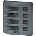 Blue Sea Systems Blue Sea 4305 WeatherDeck® 12V DC Waterproof Switch Panel - 4 Posistion — marine electrical panels