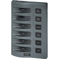 Blue Sea Systems Blue Sea 4307 WeatherDeck® 12V DC Waterproof Switch Panel - 6 Position — marine electrical panels