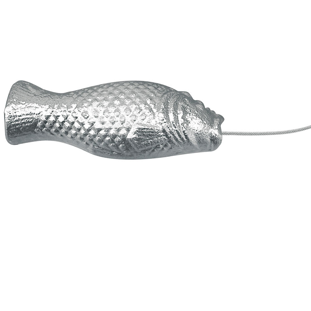 Tecnoseal Grouper Suspended Anode w/Cable & Clamp - Zinc — marine anodes