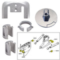 Tecnoseal Anode Kit w/Hardware - Mercury Bravo 1 - Aluminum — marine anodes