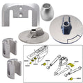 Tecnoseal Anode Kit w/Hardware - Mercury Bravo 3 2004-Present - Magnesium — marine anodes