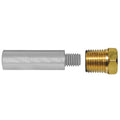 Tecnoseal E5 Pencil Zinc w/Brass Cap — marine anodes