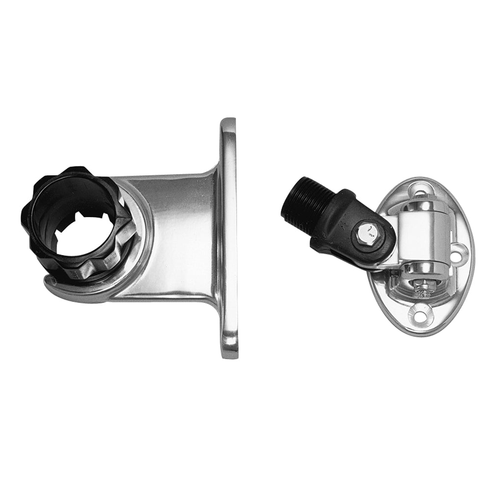 Rupp Marine Rupp Standard Antenna Mount Support w/4-Way Base & 1.5" Collar — marine antenna mounts & accessories