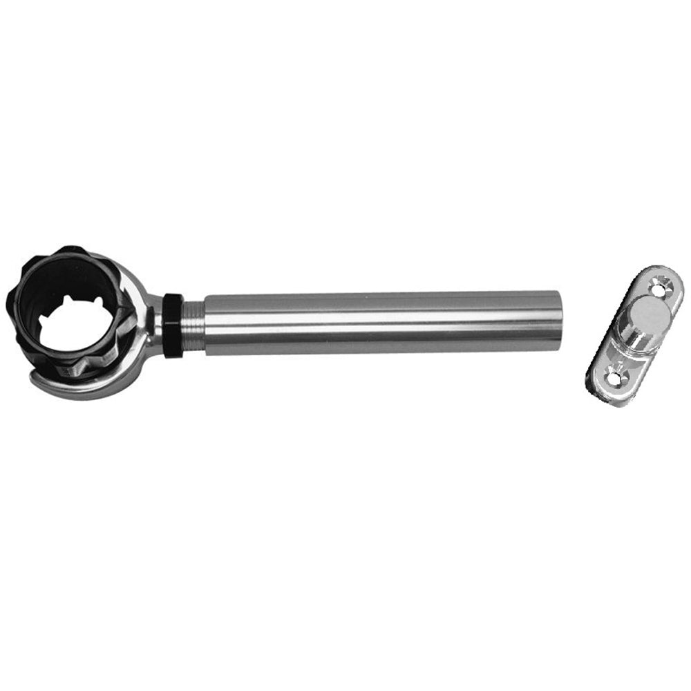 Rupp Marine Rupp Threaded Antenna Support w/6" Pipe Mount & 1.5" Collar — marine antenna mounts & accessories