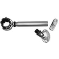 Rupp Marine Rupp Threaded Antenna Support w/6" Pipe Mount, Oval 4-Way Base & 1.5" Collar — marine antenna mounts & accessories