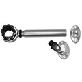 Rupp Marine Rupp Threaded Antenna Support w/6" Flat Mount, Oval 4-Way Base & 1.5" Collar — marine antenna mounts & accessories